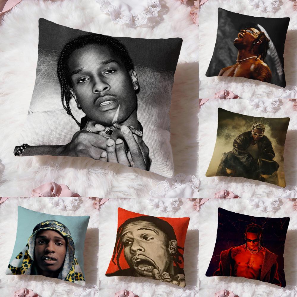A-A$AP R-Rocky Kissenbezug Premium Komfort Wendbares Kissenbezug -Zwei-in-Eins-Design für Jeden Raum & Auto-Innenraum