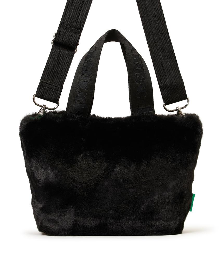 FUR Fluffy Fur E/W TOTE/3029/Black