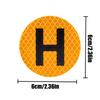 Magnetic Car Stickers Magnet Bumper Decals Windscreen H Sign Historical Vehicle Badge For Door Window Rear Panel Fridge Home
