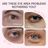 LAIKOU Sakura Faltenreduzierende Augencreme mit Roll-Applikator Schnelltrocknend Feuchtigkeitsspendend Hyaluronsäure Erfrischendes Augen-Serum 15ml