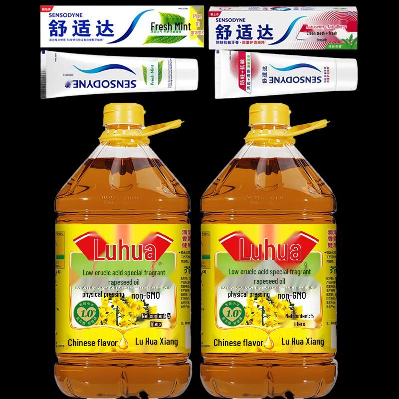 Sensodyne Toothpaste & Rapeseed Oil Holiday Bundle