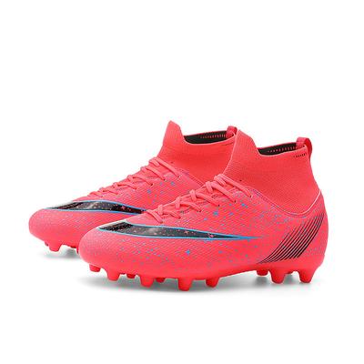 New Football Shoes Men's and Women's Broken Nails and Spikes Sneakers Adult Wear-resistant Football Sneakers