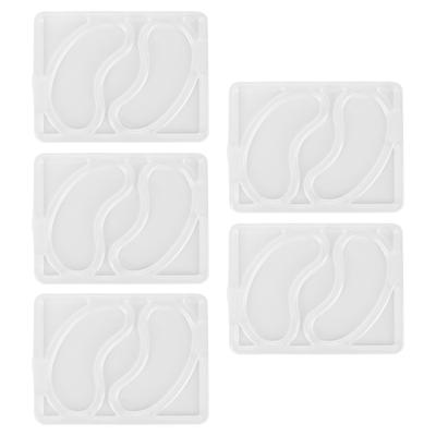 5 Stück wiederverwendbare Augenmasken-Form, multifunktionale Masken-Patch-Form, tragbare Augenklappen-Ablage