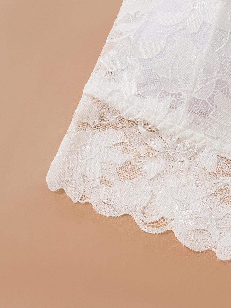 Plus Size Sexy Russian Lace Bra & Thong Set