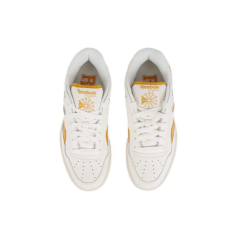 Reebok BB 4000 Mu Comfortable Daily Low-Top Retro Basketball Shoes Unisex Sneakers White Orange GZ3683
