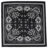 70cm Bandana Head Scarf For Women Fashion Paisley Print Handkerchief Silk Satin Hijab Scarfs Female Square Neck
