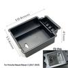 Automobile Armrest Storage Box For Porsche Macan Macan S 2014- Center Console Container Storage Organizer Accessories