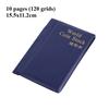 250 Coins Storage Book Commemorative Coin Collection Album Holders Collection Volume PU Leather Folder Hold Empty Penny Pockets
