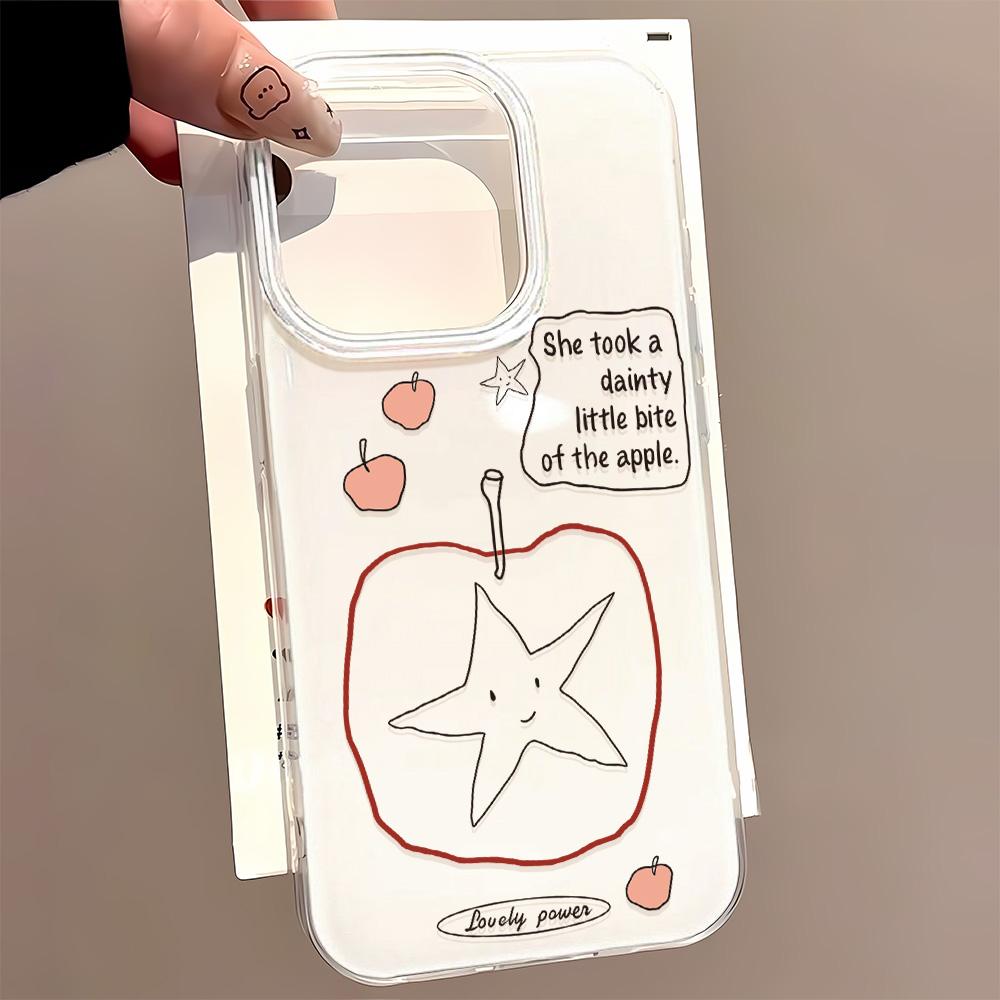 Painted Phone Case for iPhone 12 13 15 16 iPhone 16 12 13 14 15 Pro  14 15 16 Pro Max Coverage Shockproof Anti-Fingerprint Fresh Style Protective Case