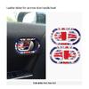 2pcs/4pcs For Mini Cooper F65 F66 F67 2024 2025 Car Inner Door Handle Bowl Trim Decoration Stickers Interior Car Accessories