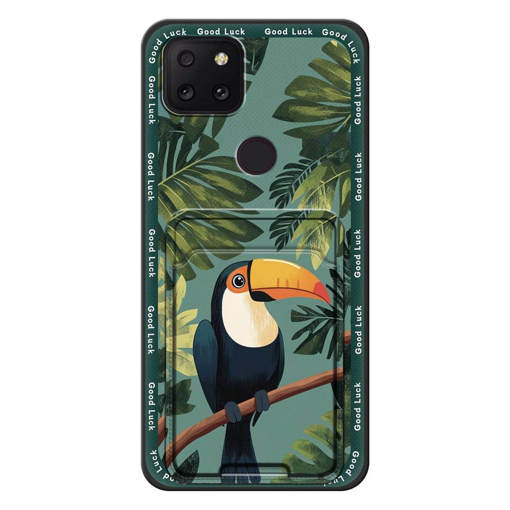 TPU Silicone Phone Case For TCL T-Mobile Revvl 5G Card slot Durable Shockproof Fashion Design Cute Cartoon Anti-knock