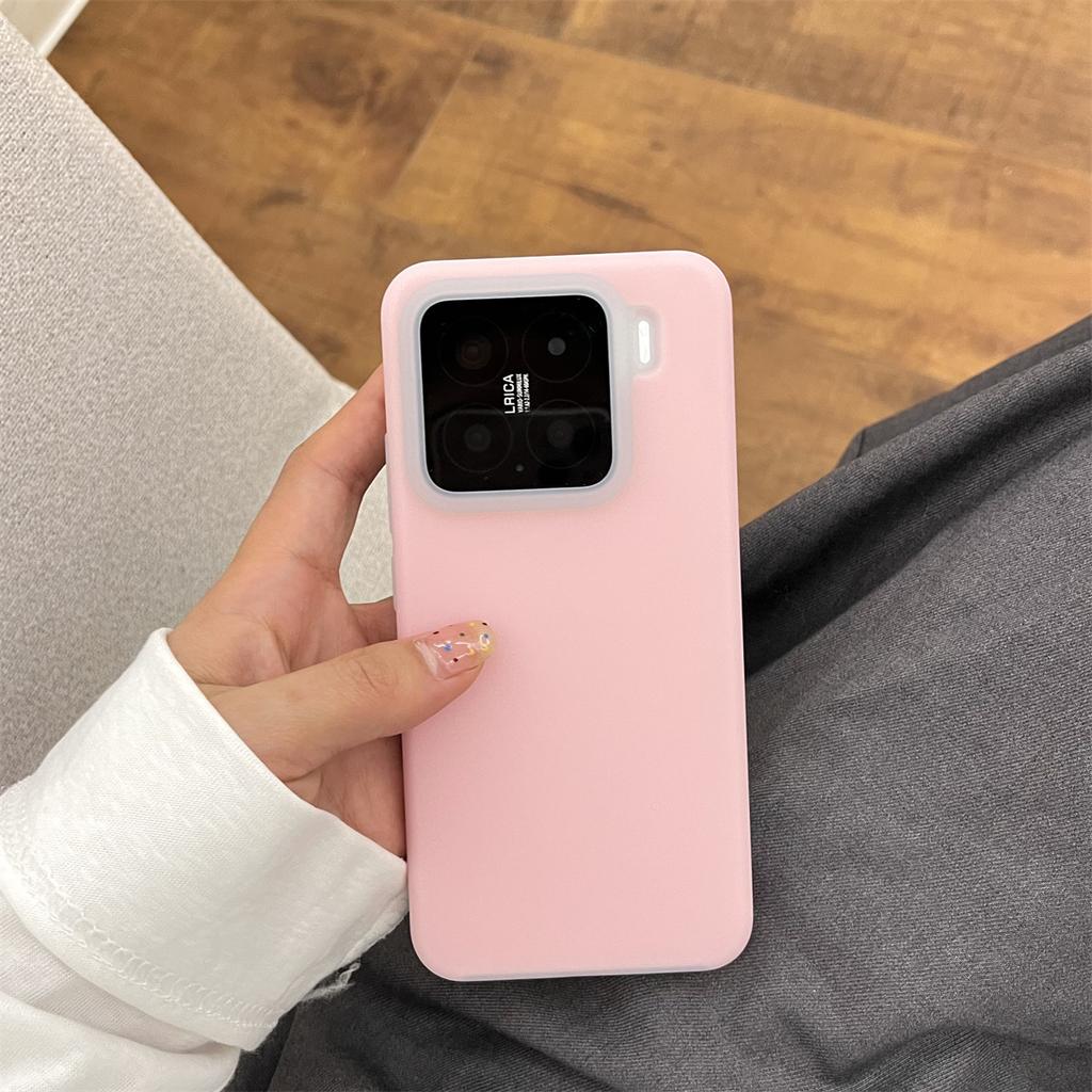 Fashion Jelly Liquid Silicone Neon Matte Skin Case For Xiaomi Mi 15 14 13 K70 Ultra K80 Pro Official Candy Color Shockproof Capa