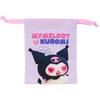 Sanrio My Melody & Kuromi Drawstring Bag Set 3 Pieces Polyester PVC Age 3 and Up