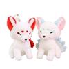 38cm Simulazione Grassa Volpe Bianca a Nove Code Peluche Peluche Volpe Animale Gumiho di Alta Qualità Regalo di Compleanno Giocattolo Decorazione per la Casa Giocattolo