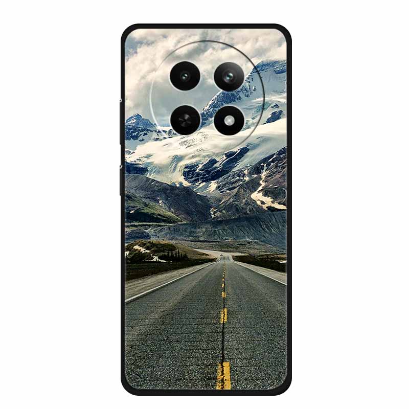 For Realme 13+ 5G Case Animals Soft Silicone TPU Phone Cases Back Cover For OPPO Realme 13 Plus 5G RMX5002 Wolf Protector Coque