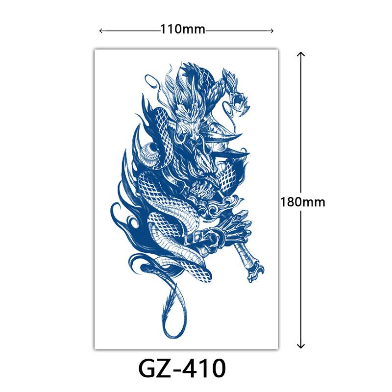 Autocolante Tatuaj Herbal, Autocolante Tatuaj cu Suc, Autocolante Tatuaj Semi-Permanent cu Litere Englezești Tatuaj