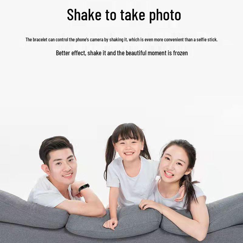 Stylish Multi-Function Sports Bracelet with Heart Rate Monitor and Custom Wallpaper – Perfect for Students