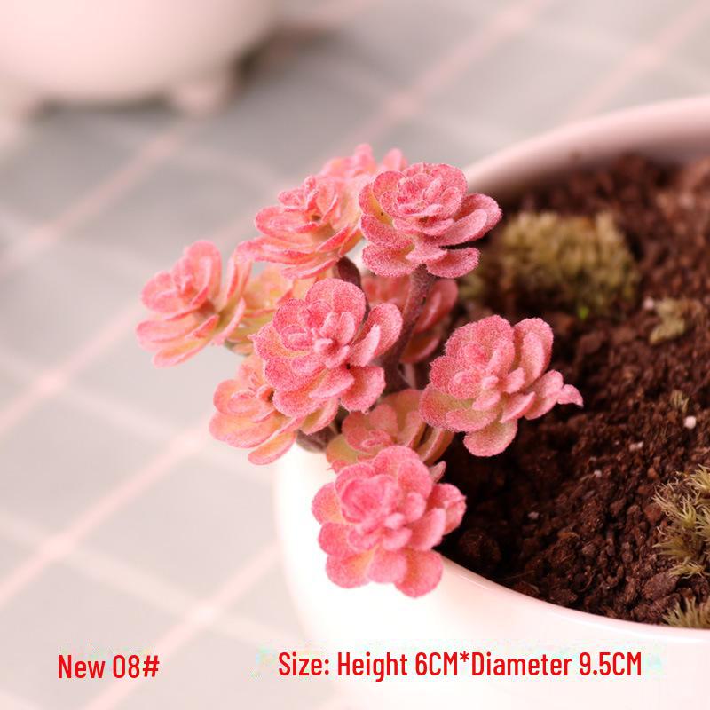 Realistic Fake Succulent Plants for Indoor & Outdoor Wall Decor