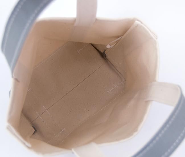 Geantă tote din pânză ORCIVAL S Mărime universală 921 [OR-H0285KWC] MARINE×HAZELNUT