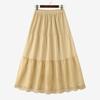 ZANZEA Women Casual Elegant Lace Patchwork A-Line Skirts