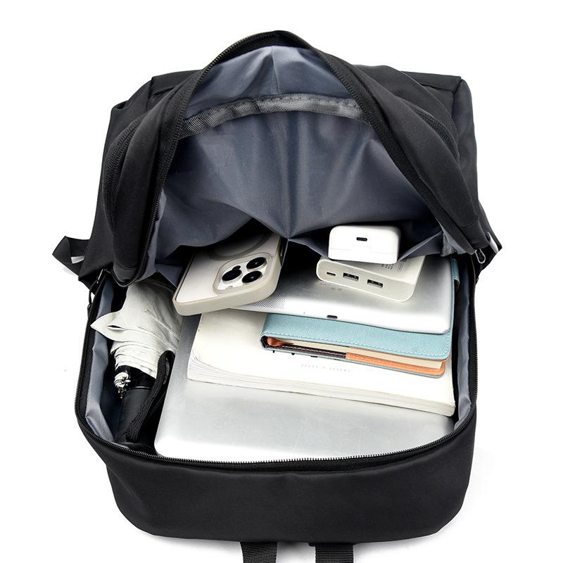 Schoolbag Backpack Men's Large Capacity Casual Business Commuter Computer Bag Outdoor Waterproof Travel Bag Backpack