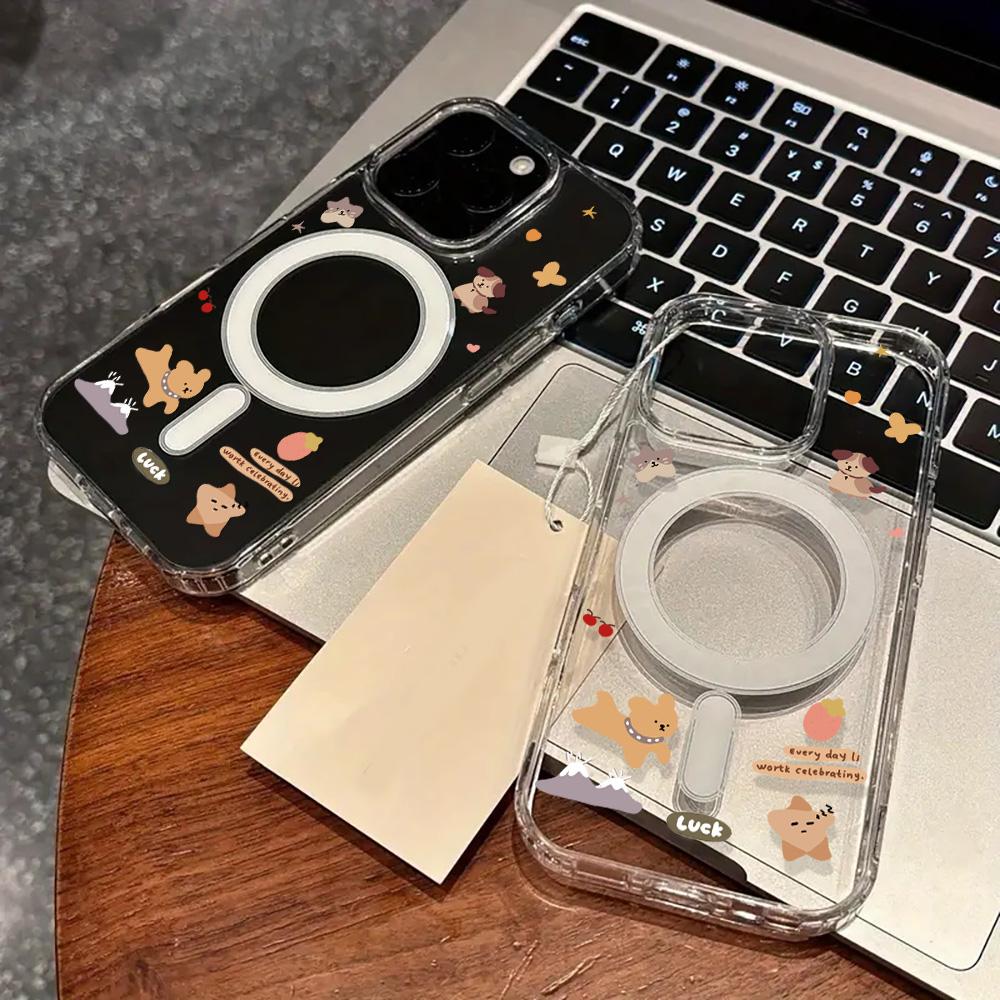 Magnetyczne etui na telefon dla iPhone 11 12 13 iPhone 13 14 15 Pro 15 16 Pro Max Samsung A15 A16 A25 A26 A55 A56 S25 S24 S22 S23 Ultra S25 Edge