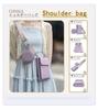 Smartphone Shoulder Coin Smartphone Crossbody PU Smartphone Blue Women's Bag, Purse, Wallet, Pouch, Bag, Popular, Cute, Stylish, Slim, Mini, 3-Way,