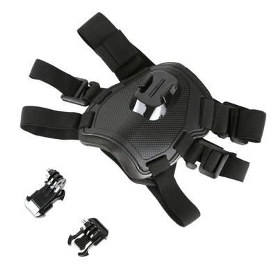 Faixa Ajustável para Buscar Cachorro para Gopro hero 13 12 11 10 9 Arnês para Cachorro Cinta de Peito Suporte para Câmera Esportiva para SJCAM Xiaoyi