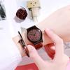 Colorful Transparent Women's Fashion Watch for Students