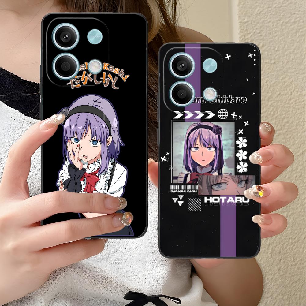 Dagashi Kashi Hotaru Mobile Phone Case for Xiaomi Redmi Note 14 13 12 11 S Pro Plus 4G 5G Colorful Printing Cover Cover Pretty