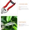 Stainless Steel Pruning Scissors Gardening Scissors Household Fruit Picking Grape Scissors Garden Branch Pruning Tools
