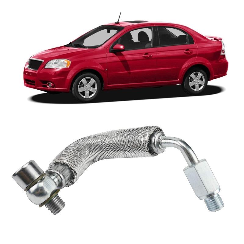 Car Engine Turbocharger Oil Coolant Line Return Hose Water Pipe Compatible for 55568031 55571900 Ensures Optimal Cooling
