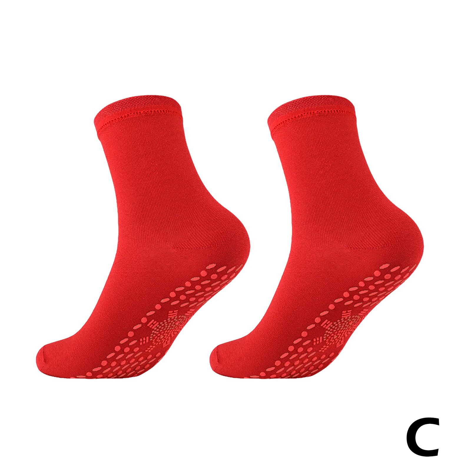 1 пара мужских и женских нескользящих самонагревающихся носков — фото 5