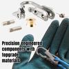 Heavy Duty Rope Tensioner with Retractable Tie Down Adjustable Camping Rope for Tarp Hammock Boat Outdoor Gear Securing Tool