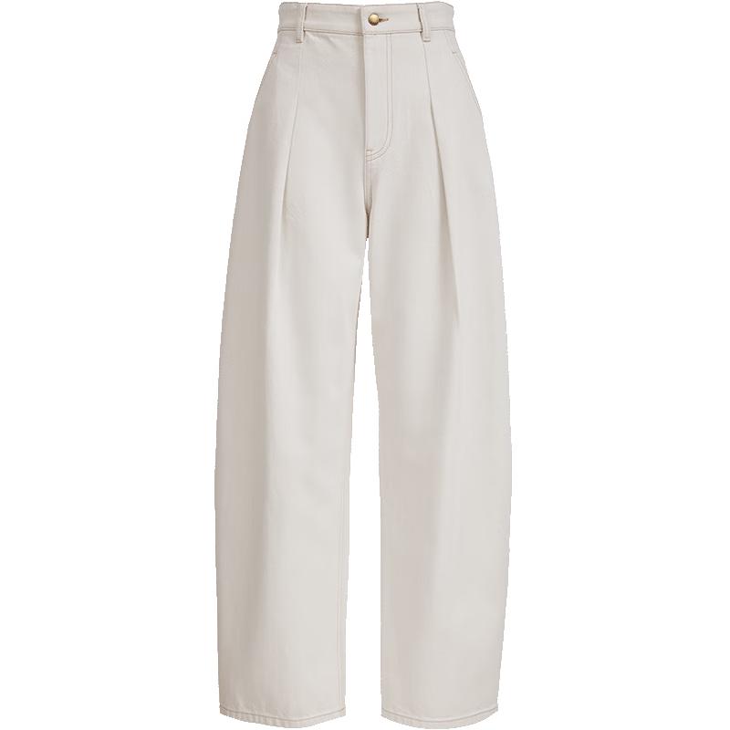 

VEROMODA Women s Retro Embroidered Curved Leg Jeans L