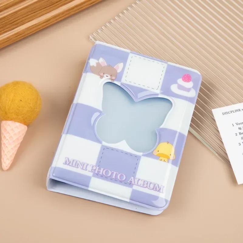 40 Pockets Butterfly Love Hollow 3 Inch Card Binder Photo Album Name Book Photocard ID Holder