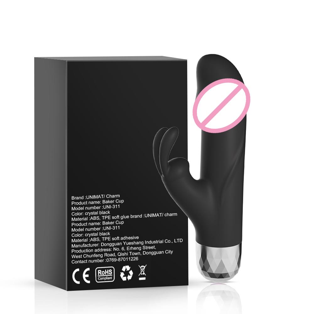 Powerful Rabbit Vibrator for Women Clitoris Stimulator Silicone G Spot Mini Bullet Vibrator Female Dildo Sex Toys for Adults 18+