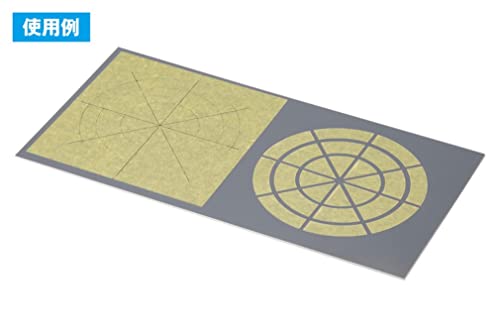 Wave Hobby Tool Series HG Circle Cutter Set (with Mini Low-Adhesion Cutting Mat) for Plastic Models, HT-219