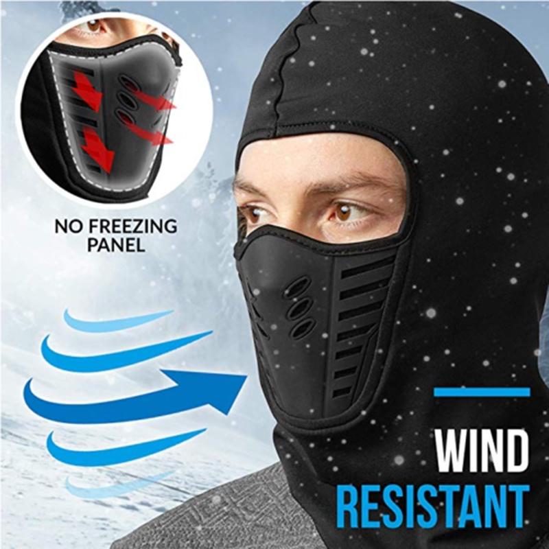 Windproof Hat Winter Motorcycle Face Mask Hat Neck Helmet Beanies Hat Unisex