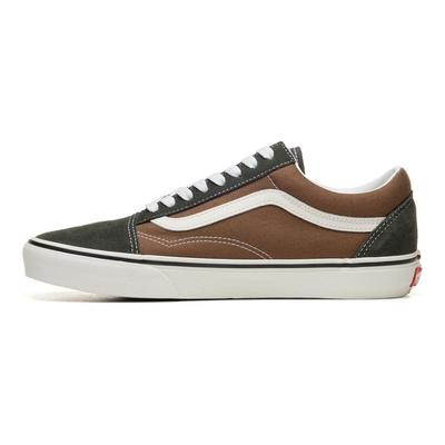 Série Old Skool Tlumení Nárazů Rychleschnoucí Odolné Nízké Skateboardové Boty Pánské Tenisky Hnědá Černá VN0005UFBF01