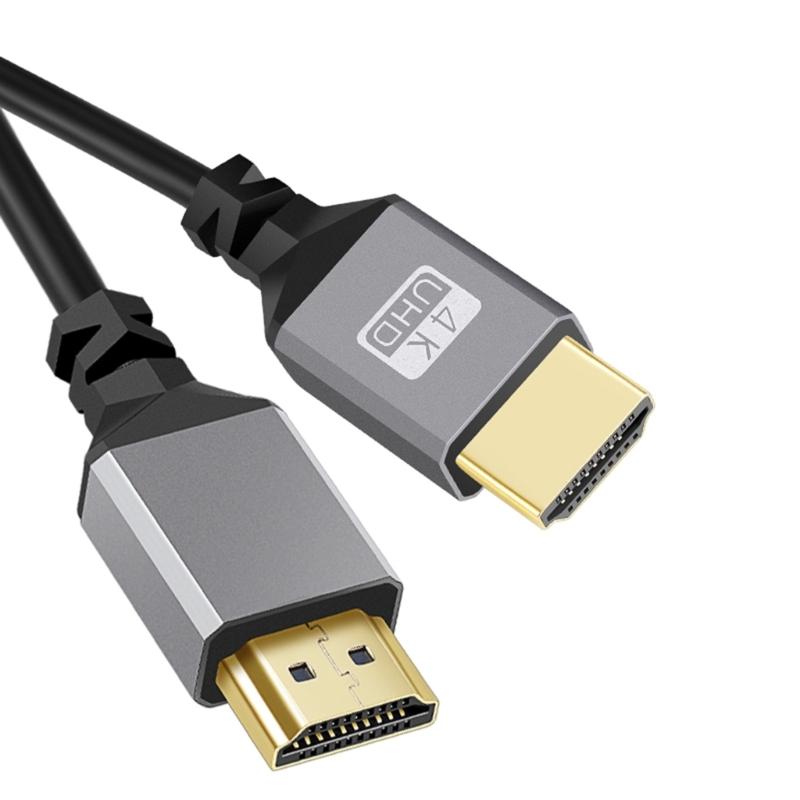 HDMI-compatible 4K Coiled Cable, HDMI-compatible 2.0 Version High Speed Cable, Male to Male Adapter Spring Spiral Cord