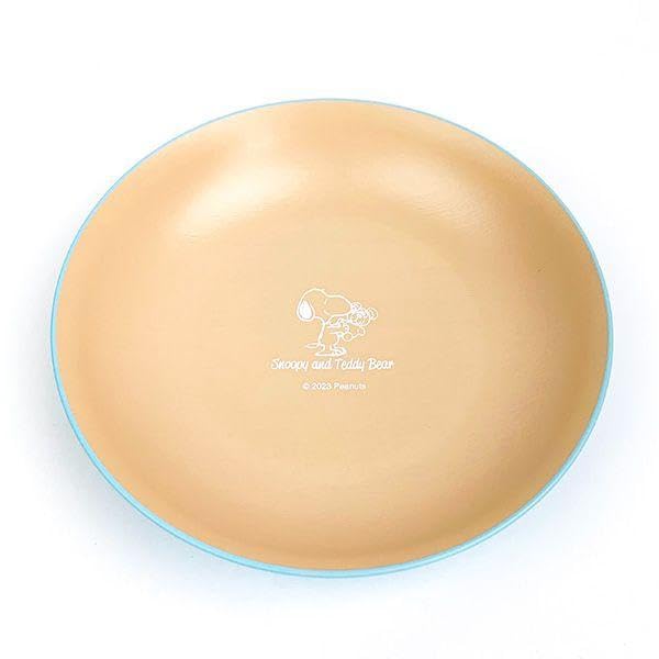 

Marimo Craft Snoopy Teddy Bear Deep x & Plate, Large, Blue, 23.1 H4.5cm, SPIK-059 синий