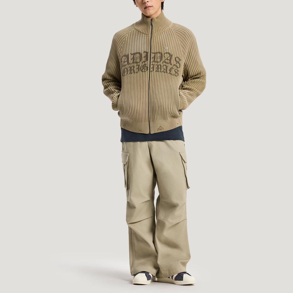 Adidas Originals FW25 Cargo Trousers Woven Sports Multi-Pocket Straight Leg Work Pants Men bottoms KR5044