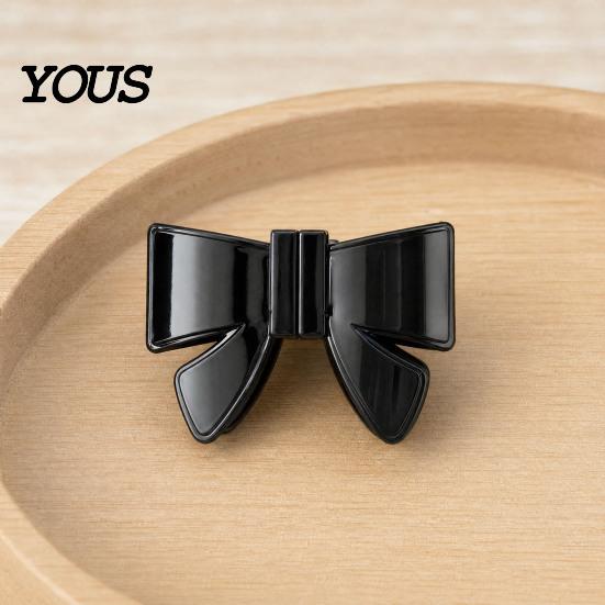 Acetate Hair Clip 1/4Pcs Clips for Women, Imitation Plate Claw with Strong Back Head Spring Clamp, 3D Bow Design Magnetic Daily Wear Women