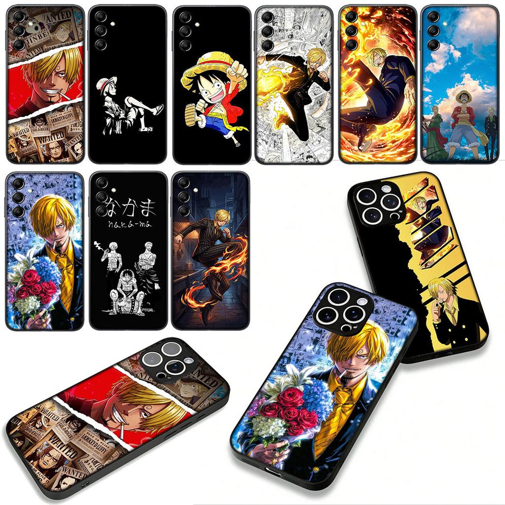 Phone Cover Comics Sanji Luffy One Piece Casing for Xiaomi Redmi Note 15 11 9 10 Pro Plus A5 9A 9T 10A 10C 9C NFC 15C 8T Case