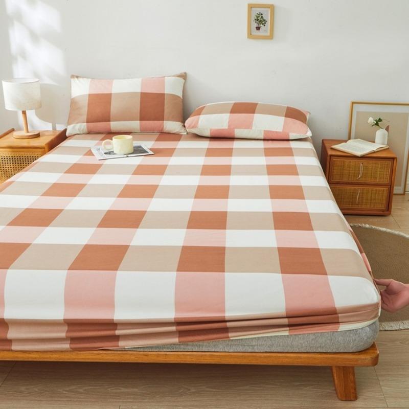 

Новый матрас из облачного хлопка, простыня-наматрасник, защитный чехол для матраса, пылезащитный чехол, нескользящий, всеохватывающий трехпредметный набор 90x190cm+15