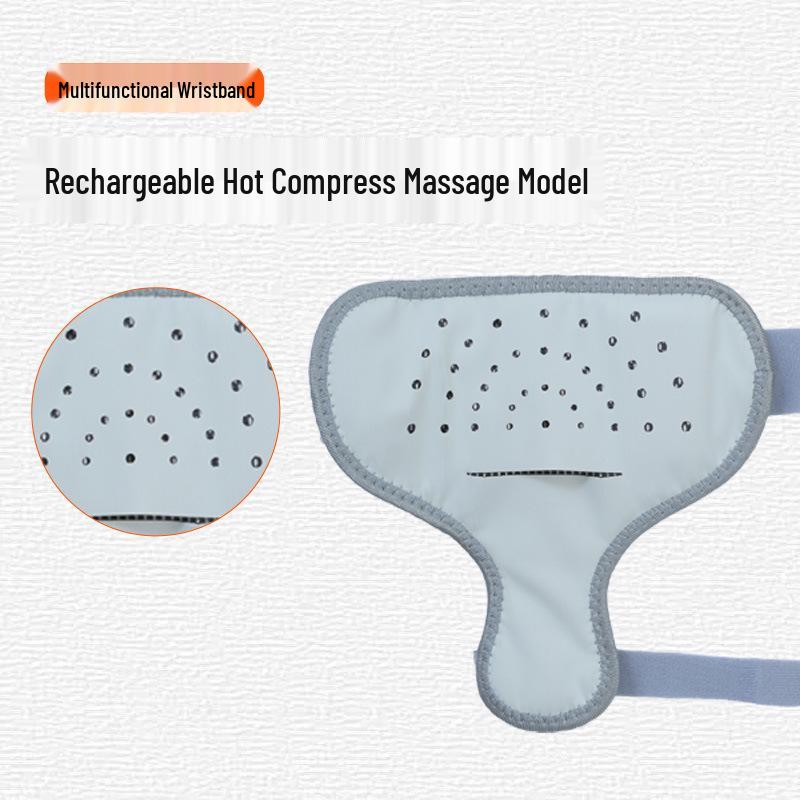 Браслет для светотерапии красным светом: Дышащая поддержка при растяжениях, для спорта и тепло для пожилых