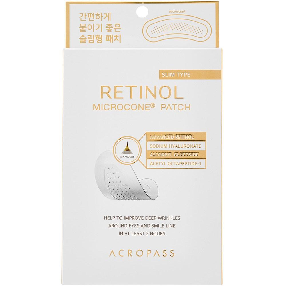 

Пластырь Acropass Retinol Microcone, тонкий, 6 шт., 1 шт.