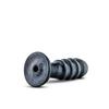Bouchon de fesses - Jet - Bruiser - Carbon Métallique - PVC non poreux - Taille pro
