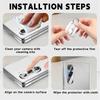 2Pcs High Definition 9H Tempered Glass Curved Camera Lens Protectors Cap for Samsung Galaxy Z Fold 7 6 5 Phone Camera Lens Film